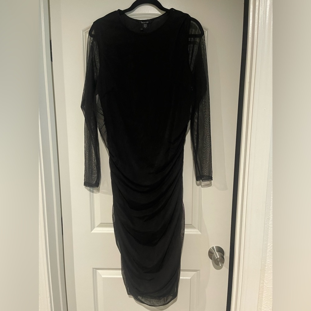 BOOHOO MESH DRESS